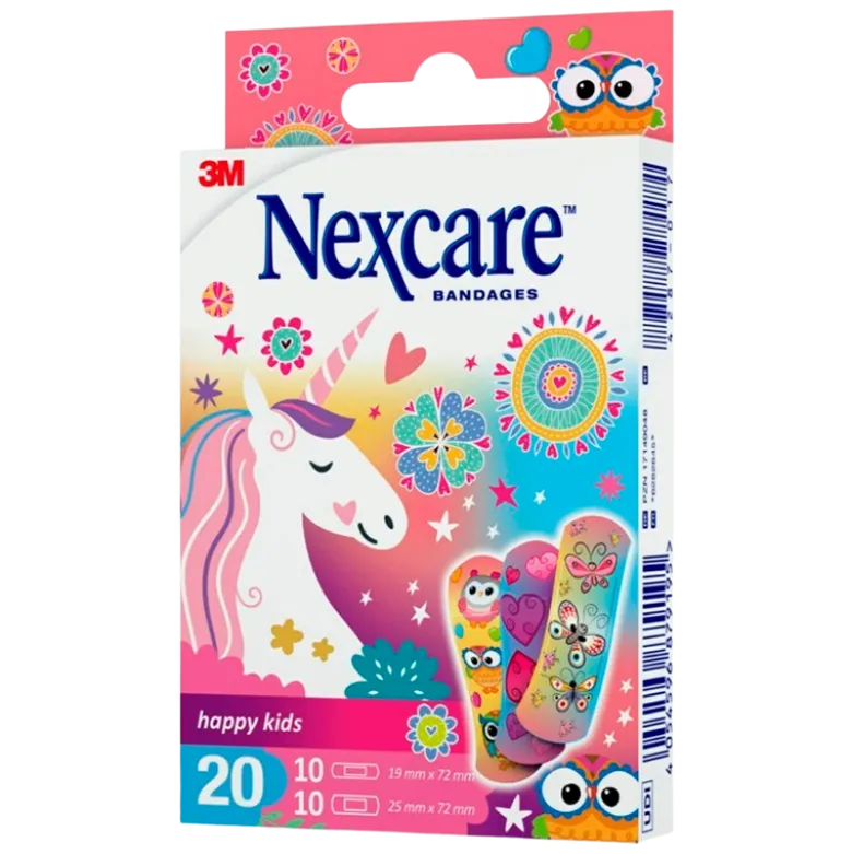 Nexcare Happy Kids Magic Plaster (20 stk)
