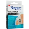 Nexcare Max Hold Vandtætte Plastre (12 stk)