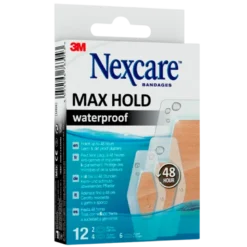 Nexcare Max Hold Vandtætte Plastre (12 stk)