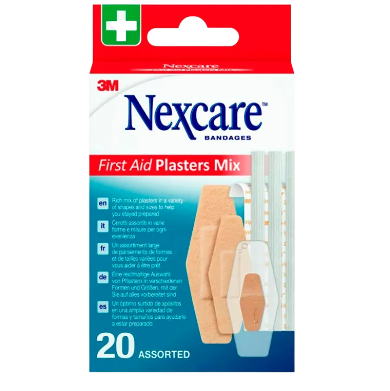 Nexcare Plaster Mix (20 stk)