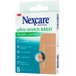 Nexcare Ultra Stretch MAXI Flexible Comfort Plastre - 50 mm x 101 mm (5 stk)