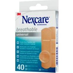 Nexcare Universal Åndbare Plastre (40 stk)