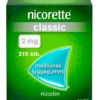 Nicorette Classic Medicinsk Tyggegummi 2 mg (210 stk)