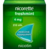 Nicorette Freshmint Medicinsk Tyggegummi 4 mg (210 stk)