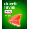 Nicorette Invisi Depotplaster 10 mg/16 t (14 stk)