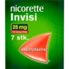 Nicorette Invisi Depotplaster 25 mg/16 t (7 stk)