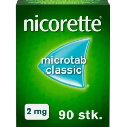 Nicorette Microtab Classic 2 mg (90 stk)