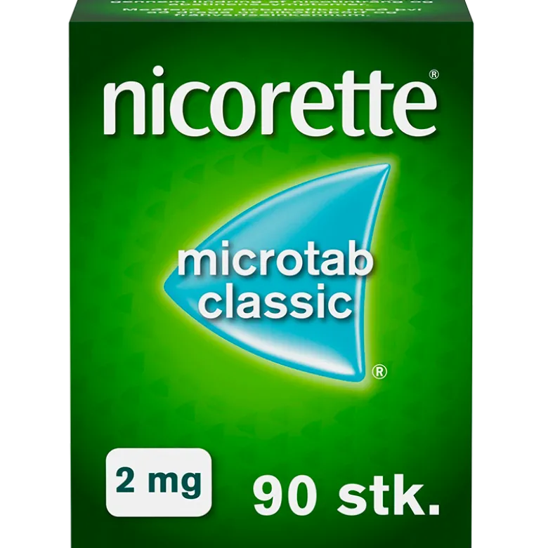Nicorette Microtab Classic 2 mg (90 stk)
