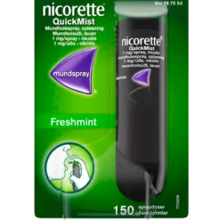 Nicorette Quickmist Mundspray 1 mg (150 doser)