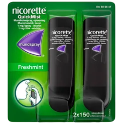 Nicorette Quickmist Mundspray 1 mg (2x150 doser)