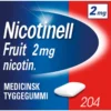 Nicotinell Fruit Tyggegummi 2 mg (204 stk)