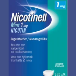 Nicotinell Mint Sugetablet 1 mg (144 stk)