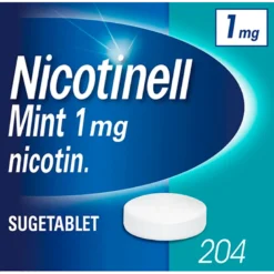 Nicotinell Mint Sugetablet 1MG (204 stk)