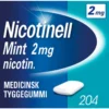 Nicotinell Mint Tyggegummi 2 mg (204 stk)