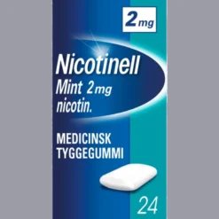 Nicotinell Mint Tyggegummi 2 mg (24 stk)