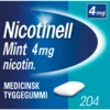 Nicotinell Mint Tyggegummi 4 mg (204 stk)