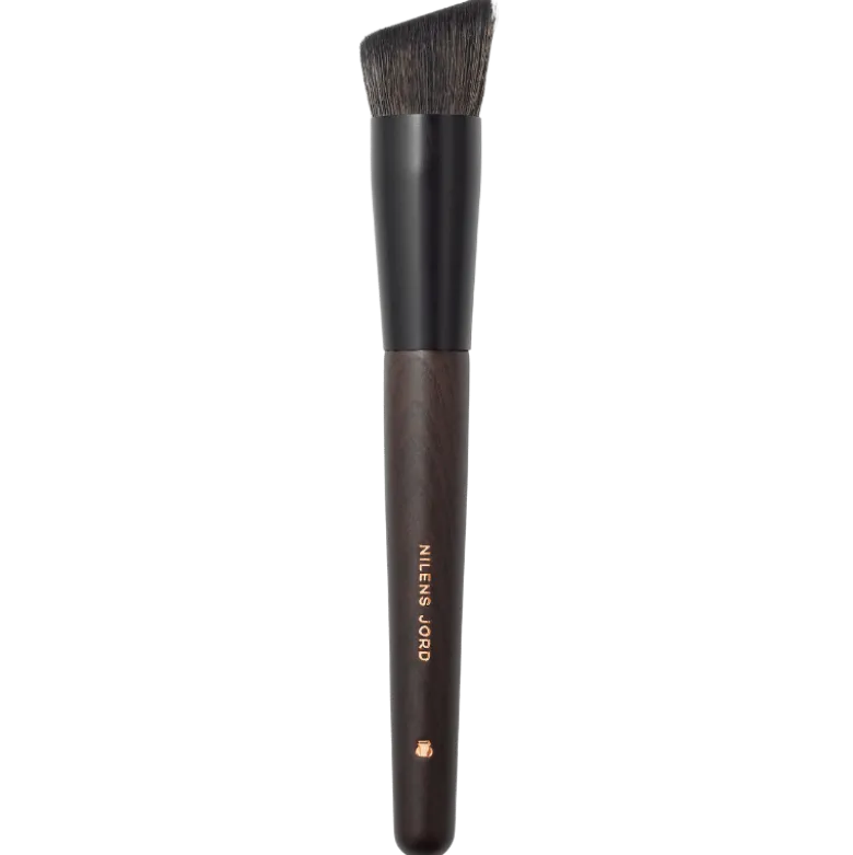 Nilens Jord Angled Foundation Brush (1 stk)