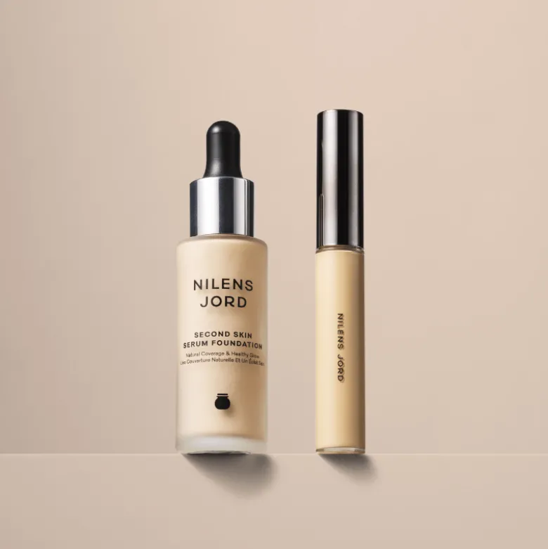 Nilens Jord Second Skin Serum Foundation 570 Mocha (25 ml)