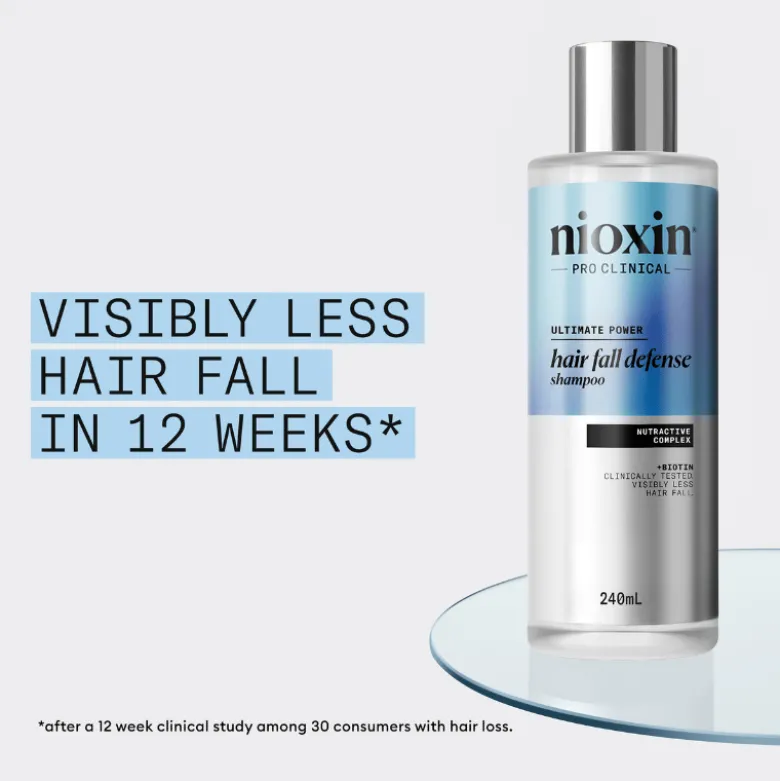 Nioxin Hair Fall Defense Shampoo (240 ml)