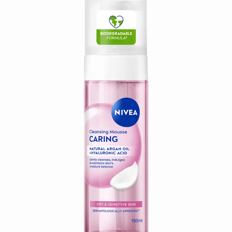 Nivea Caring Cleansing Mousse (150 ml)