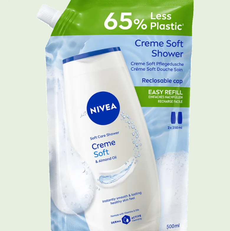 Nivea Creme Soft Shower Refill (500 ml)