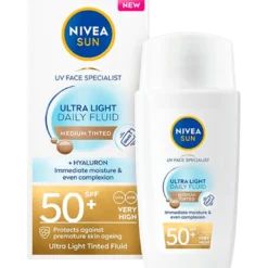 Nivea Daily Fluid Medium Tinted SPF 50+ (40 ml)