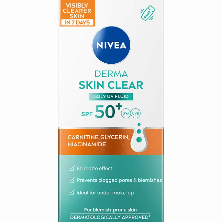 Nivea Derma Skin Clear Daily UV Fluid (40 ml)