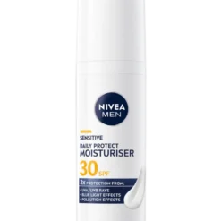 Nivea For Men Sensitive Daily Protect Moisturiser SPF30 (50 ml)