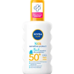 Nivea Kids Sensitive Protect & Play Sun Spray SPF 50+ (200 ml)