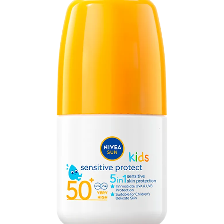 Nivea Kids Sensitive Sun Roll On SPF 50+ (50 ml)