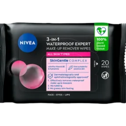 Nivea MicellAIR Expert Make-up Remover Waterproof Wipes (20 stk)