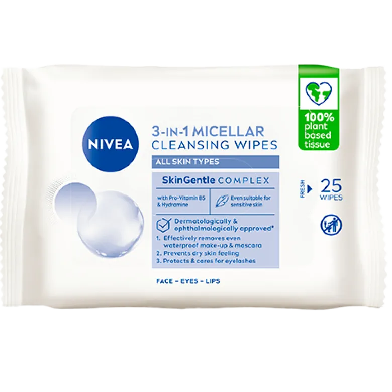 Nivea Micellar Wipes (25 stk)
