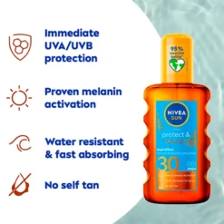 Nivea Protect & Bronze Oil SPF 30 (200 ml)