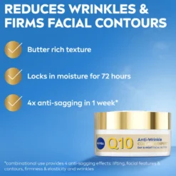 Nivea Q10 Anti-Wrinkle Collagen Expert Day & Night Facial Butter (50 ml)