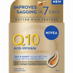 Nivea Q10 Anti-Wrinkle Collagen Expert Day & Night Facial Butter (50 ml)