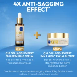 Nivea Q10 Anti-Wrinkle Collagen Expert Day & Night Facial Butter (50 ml)