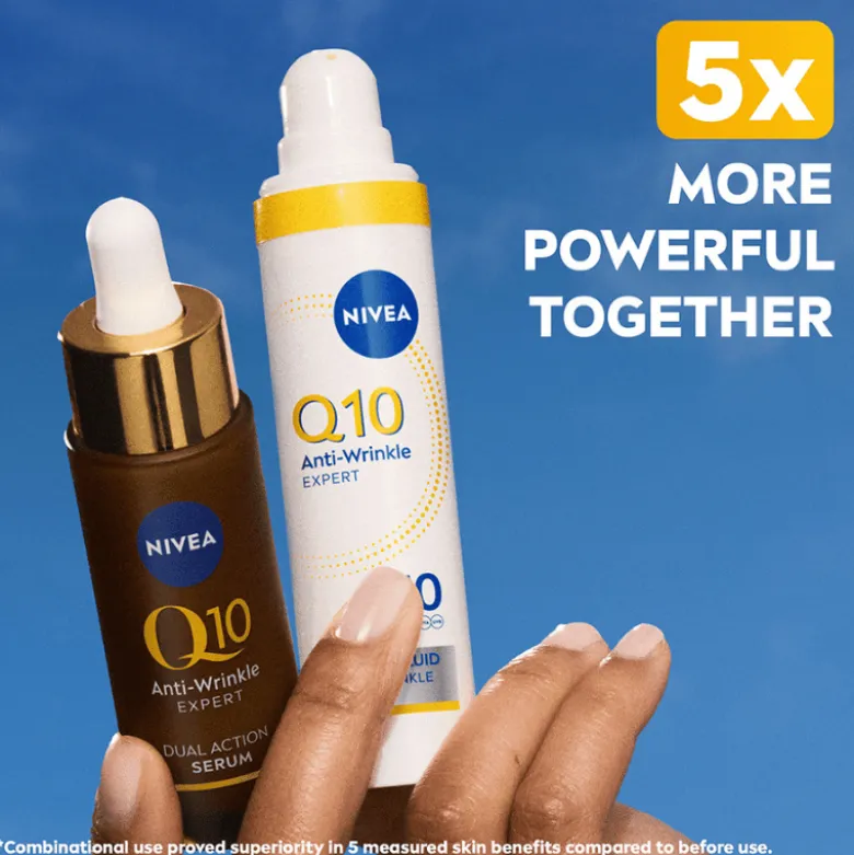 Nivea Q10 Anti-Wrinkle Expert Daily UV Fluid SPF50 (40 ml)