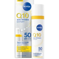 Nivea Q10 Anti-Wrinkle Expert Daily UV Fluid SPF50 (40 ml)