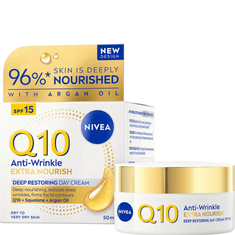 Nivea Q10 Extra nourish day cream SPF 15 (50 ml)