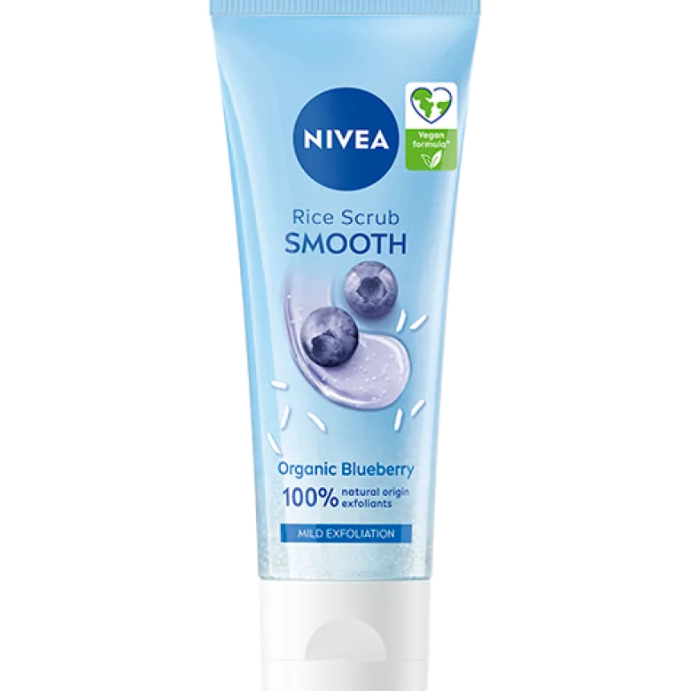 Nivea Rice Scrub Bio Blueberry (75 ml )