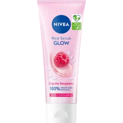 Nivea Rice Scrub Bio Raspberry (75 ml)
