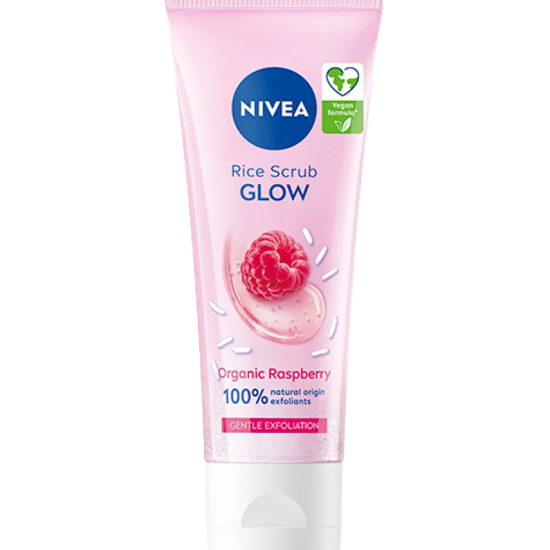 Nivea Rice Scrub Bio Raspberry (75 ml)