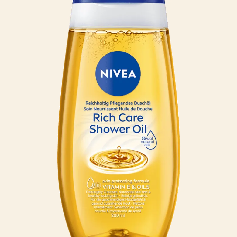 Nivea Rich Care Shower Oil (200 ml)