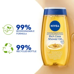 Nivea Rich Care Shower Oil (200 ml)