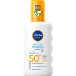 Nivea Sensitive Soothing Spray SPF50+ (200 ml)