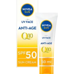 Nivea UV Face Anti Age Q10 Cream SPF50 (50 ml)