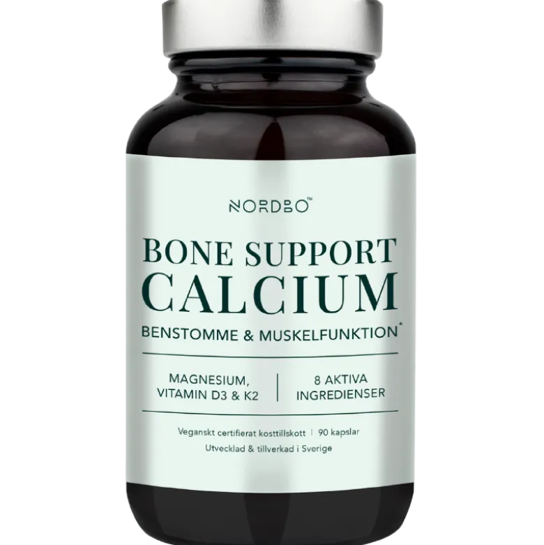 Nordbo Bone Support Calcium (90 kaps)