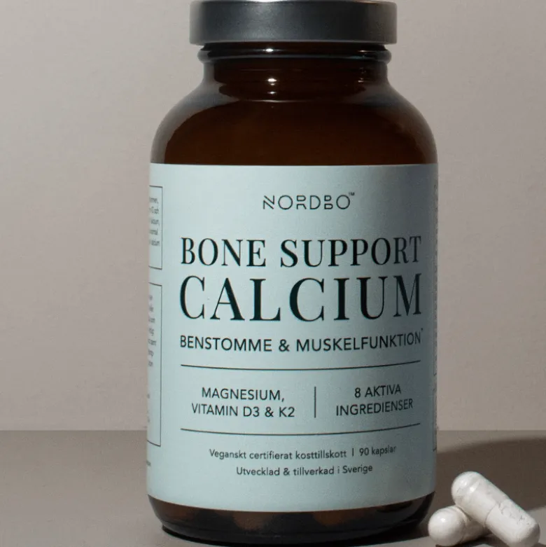 Nordbo Bone Support Calcium (90 kaps)