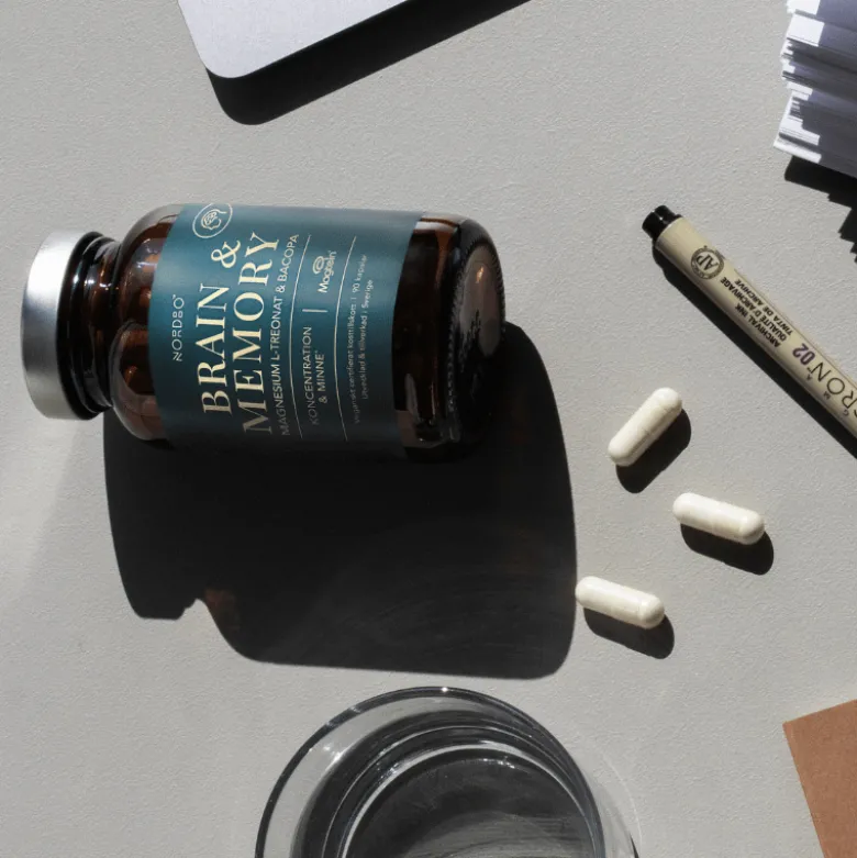 Nordbo Brain & Memory Magnesium (90 kaps)