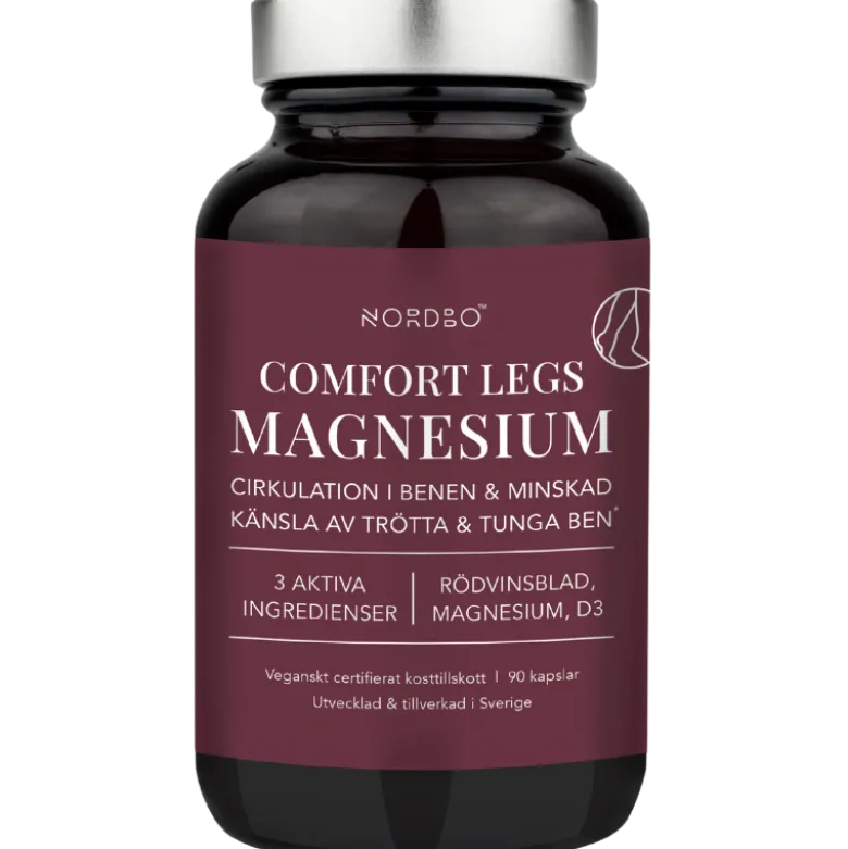 Nordbo Comfort Legs Magnesium (90 kaps)